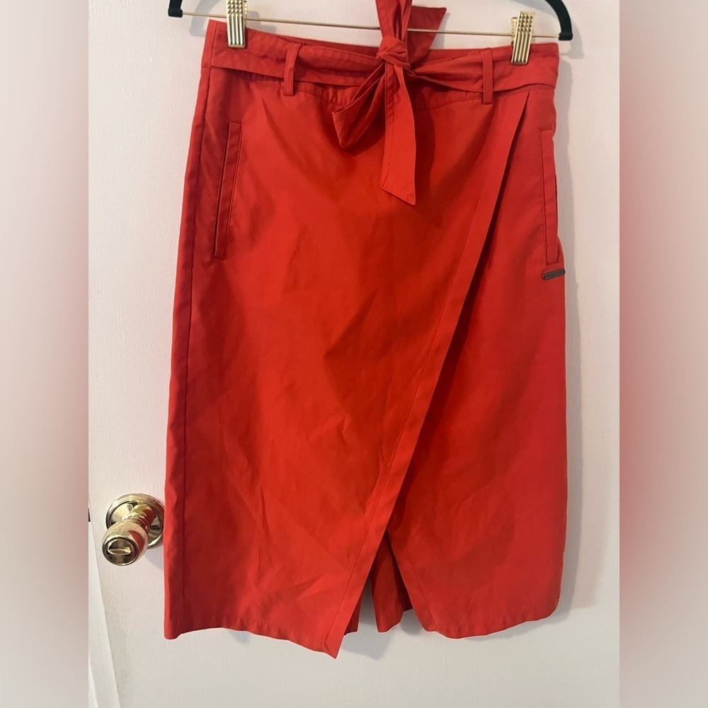 Sweaty Betty London Showa Skort Orange Small Statement Activewear